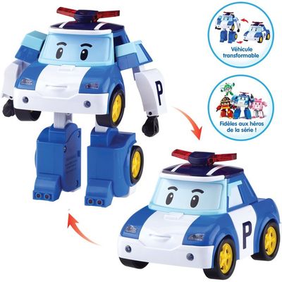 Promo Véhicule Transformable Poli Robocar Silverlit® chez Géant Casino