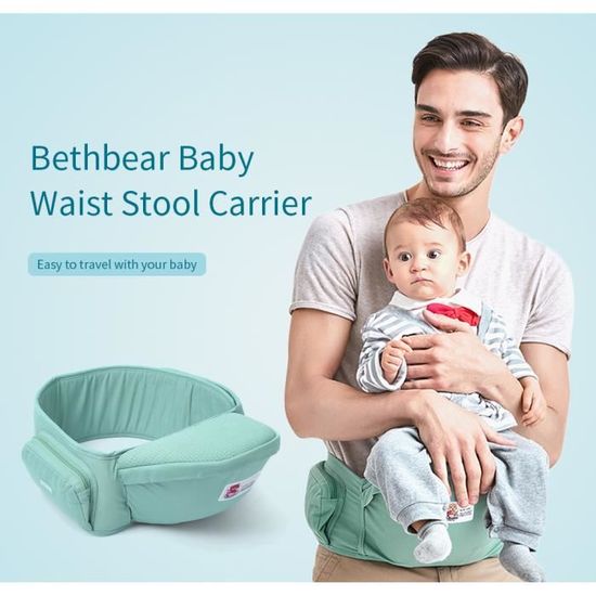 Porte Bebe Siege De Hanche Ergonomique 4 Positions Pour Bebe 3 36 Mois Nouveau Ne Et Tout Petit Porte Bebes Rose Sports Et Loisirs Sacs De Portage Et Accessoires