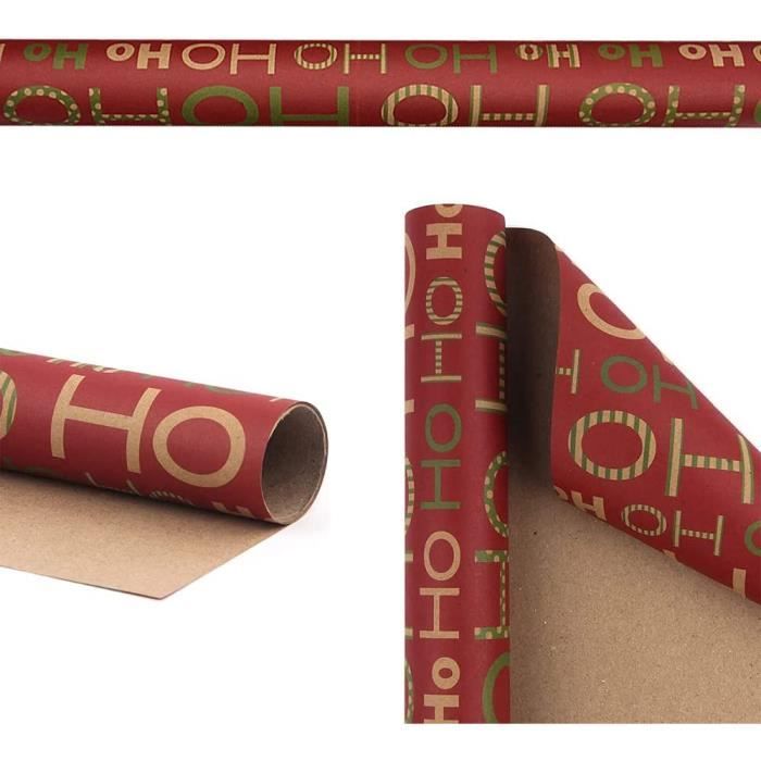 Papier d'emballage de Noël cadeau cadeau arbre Santa Wrap rouleau de Noël  décoratif A WI771 - Cdiscount Beaux-Arts et Loisirs créatifs