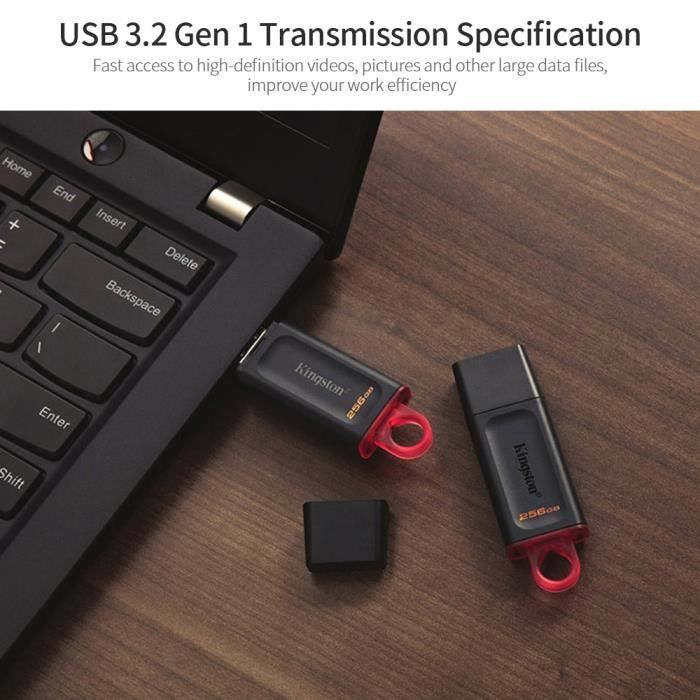 Kingston - Clé USB pour Tablette et Smartphone Micro-USB DataTraveler,  Capacité de 128GB 