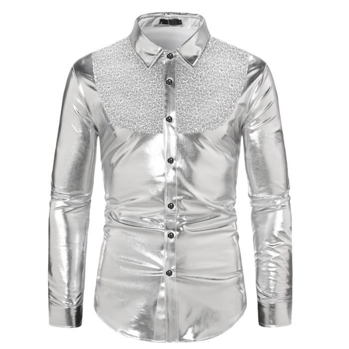Tee shirt homme paillette outlet
