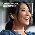 Ecouteurs Gaming Sans Fil - LOGITECH G - True Wireless FITS - Technologie de moulage LIGHTFORM - Bluetooth - Blanc-4