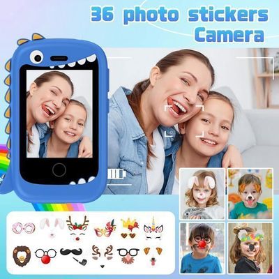 Telephone Enfant, Smartphone Jouets Enfant 3-12 Ans, Avec 20