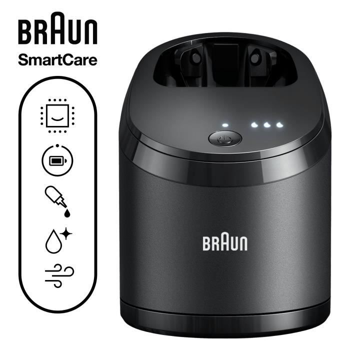 Station de nettoyage et recharge Braun SmartCare 5-en-1 pour rasoirs Series  9 et Series 8 - Cdiscount Electroménager