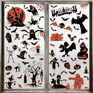 Autocollant Vinyle Toile D'araignée Halloween 15x15.6 Cm - Déco Voiture, Mur, Fenêtre, Multi-couleurs - 8