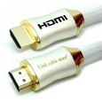 LCS - Orion Ultimate 0,5M - Câble HDMI 1.4 - 2.0 - 2.0 a/b - Pro - 3D - UHD 4K 2160p - Full HD 1080p - HDR - ARC - CEC - Plaqués or-0