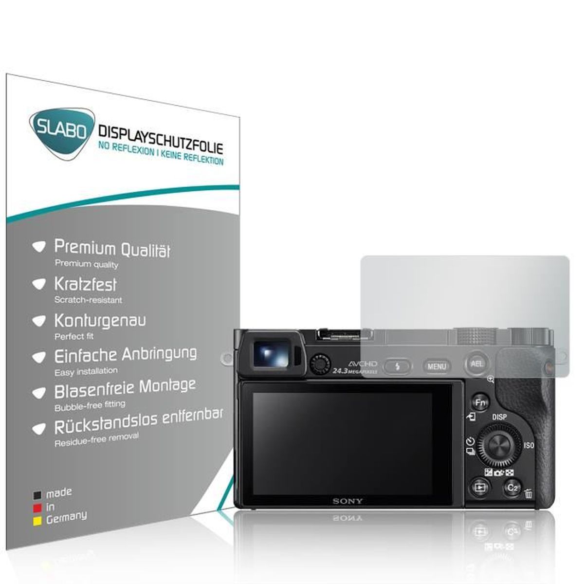 Anti-Reflet upscreen Film Protection Mat Compatible avec Sony Alpha 6300 Protecteur Ecran Antibactérien Anti-Rayures Anti-Trace 