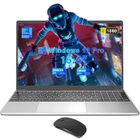FIRMAST Ordinateur Portable Windows 11Pro 15.6 Pulgadas , Celeron N4000 Notebook, 16GB+256GB SSD Laptop , HDMI, Avec Souris Sans Fil