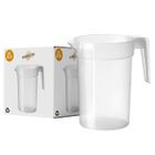 SPARKLERS CLUB Pichet 1 Litre (1,25L à ras bord) - Lot de 20 - Plastique Polypropylène (PP) Réutilisable - Pichet Réutilisabl