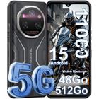 OUKITEL WP55 Pro 5G Outdoor Handy – 11000mAh, 48GB+512GB, Android 15, IP68, 108MP Kamera, 6.6" Display