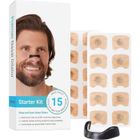 BRAND Intake Breathing Nasal Strip, Bandel ettes Nasales Anti-ronflement,dilatateur Nasal Anti Ronflement anti Ronflement Nez Pour Voyages