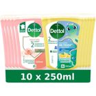 Recharge de savon liquide - DETTOL - No-Touch - Karité - Pamplemousse - 250ml