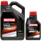 MOTUL Huile 2100 POWER+ DIESEL 10W40 5+1L (bidon) - Huile auto
