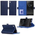 Housse portefeuille - XEPTIO - Sony Xperia XA1 ULTRA - Cuir PU - 6 pouces - Bleu