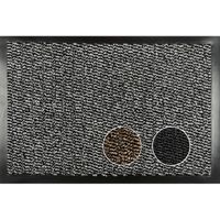Tapis d'entrée textile anti-salissures - Marque - Modèle - Gris - Rectangulaire - 40x60 cm