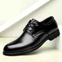 Chaussures en cuir d'affaires de mode classique pour homme - MR™ Richelieu noir