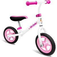 Draisienne Pat Patrouille Métal – Rose/Blanc – Selle Et Guidon Réglables – Pneus Increvables – Dès 3 Ans