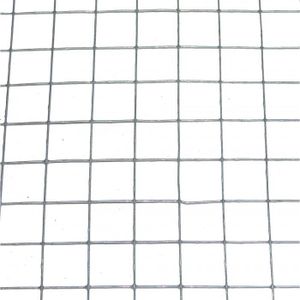 CLÔTURE - GRILLAGE Grillage pour animaux soudé gris, H.0.5 x L.3 m, maille H.19 x l.19 mm