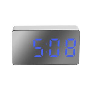 Radio réveil LED Miroir Horloge Numérique Électronique Réveil S