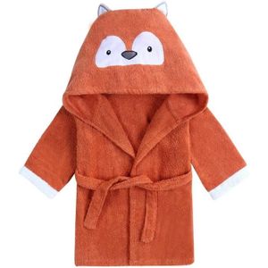 Clinotest Peignoir de bain pour enfant avec capuche Bleu ou jaune 100 /% coton