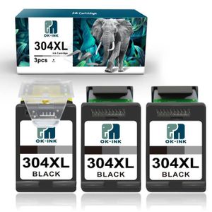 CARTOUCHE IMPRIMANTE 3 PACKS Cartouches compatible pour 304XL pour  HP 