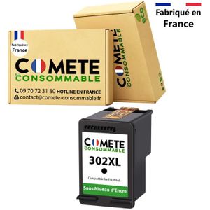 COMETE CONSOMMABLE 302 XL Pack 2 Cartouches MADE IN FRANCE