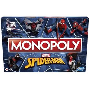 JEU SOCIÉTÉ - PLATEAU Jeu classique Hasbro Gaming Monopoly Spiderman Mul