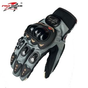 GANTS - SOUS-GANTS Gants de moto à écran tactile pour femme,gants de motocross,gants d'équitation à doigts complets,gants de vélo - GRAY[D32773]