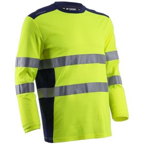 HAUTE VISIBILITÉ T-shirt de travail haute visibilité HV anti-UV Coverguard RIKKA - Jaune Fluo