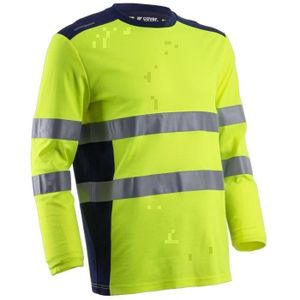 HAUTE VISIBILITÉ T-shirt de travail haute visibilité HV anti-UV Coverguard RIKKA - Jaune Fluo