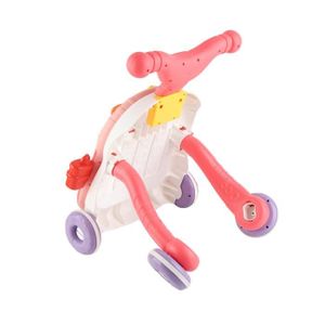 YOUPALA - TROTTEUR Omabeta jouet trotteur Poussette bébé trotteur 2 en 1 avec poussée manuelle et marcheur anti-roulis puericulture poussette