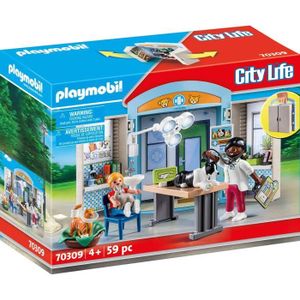 UNIVERS MINIATURE PLAYMOBIL - 70309 - Coffre Vétérinaire - Mixte - A