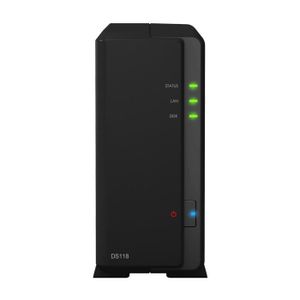 SERVEUR STOCKAGE - NAS  Synology DiskStation DS118 2TB 1x2TB Seagate IronW