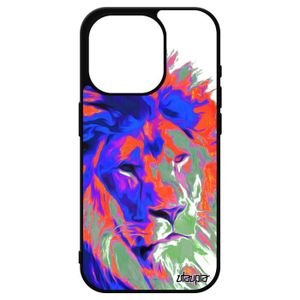COQUE - BUMPER Coque silicone lion iPhone 15 pro design savane po