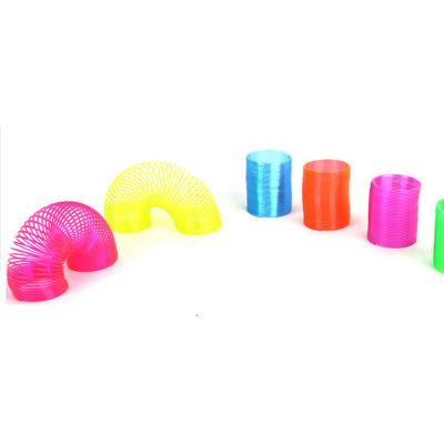 Spirale Phosphorescente Arc-en-Ciel - Jouet Lumineux Qui Brille Dans Le Noir, Bleu/Vert/Rose/Orange, Dès 3 Ans