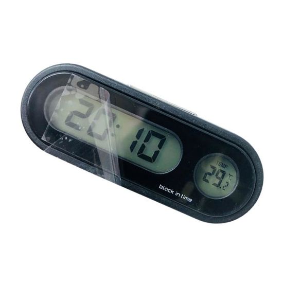 EBTOOLS Horloge Voiture Numérique LED - 4.5-30V Multifonction Vert Pour Voiture Camion Bateau