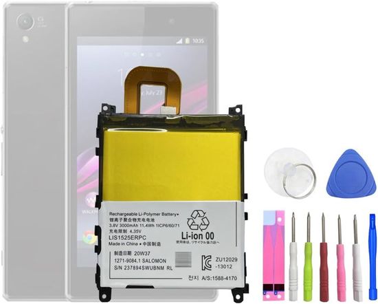 Batterie Rechange Pour PH550 - 3400 MAh / 25,16 Wh - Compatible EAC63238201, TD-Bb16 - 7,4V