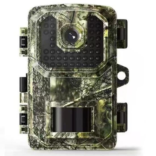 Caméra De Chasse Vision Nocturne 16MP 1080P - Détecteur De Mouvement, Marron