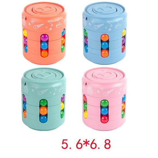 Cube Haricot Magique Anti-stress - Puzzle Sensoriel, ABS, Cadeau Pour Enfants Et Adultes