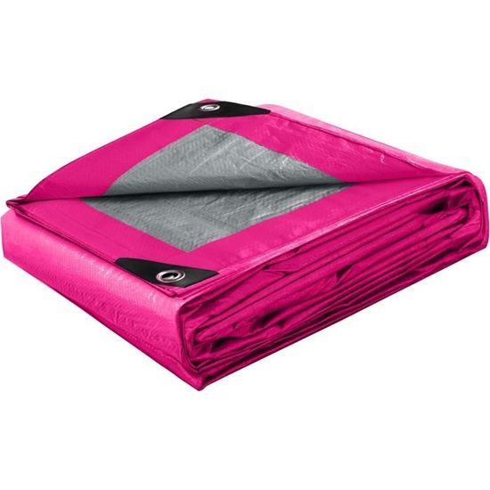 Bâche Imperméable 8x10 M, 180 G/m², œillets Indéchirables, Pour Voiture, Piscine, Moto – Protection Extérieure Robuste