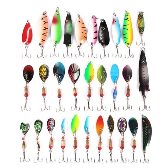Lot de 2 leurres flottants Wobbler Crankbait 8,3 cm 6,2 g, leurres de