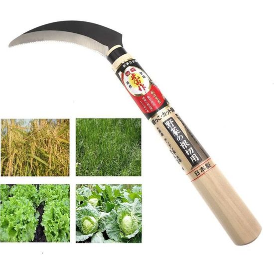 Faucille Manuel Japonaise Acier Yasuki Taille Du Bois Brindille Bambou