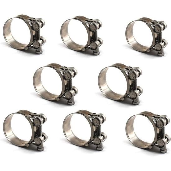 LOT DE 10 COLLIERS DE SERRAGE EN ACIER GALVANISÉ 40-43 MM ROHRFIX-24 Devis Sous 24h