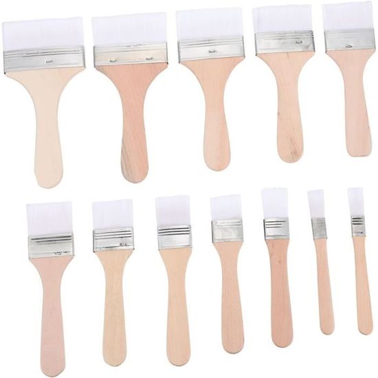 KLEHOPE - Set De 4 Pinceaux De Cuisine Vert Avec Crochets, Idéal Pour Badigeonner, Beurrer, Cuisiner - 6