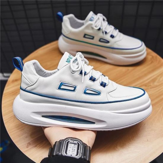 Importé - Chaussure Homme Sport Sneakers Cuir Décontracté