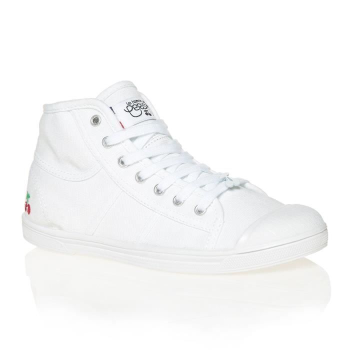 LE TEMPS DES CERISES - Baskets femmes - Basic 03 Blanc