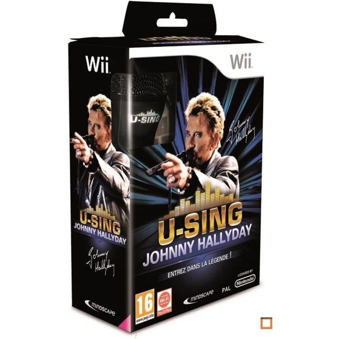 Mind U Sing Johnny Hallyday + 1 Micro / Jeu Console Wii
