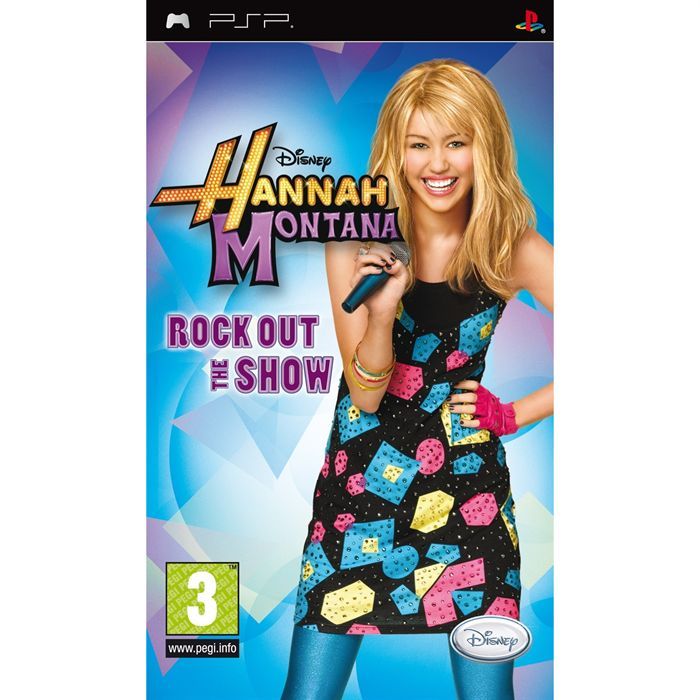 HANNAH MONTANA ROCK OUT THE SHOW / JEU CONSOLE PSP