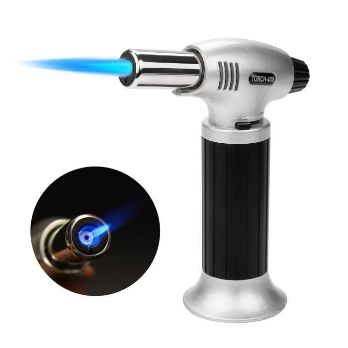 Chalumeau De Cuisine Professionel Meilleur Bruleur Caramélisation Creme Brulee Haute Température pour Cuisine BBQ Intérieur Bo17996