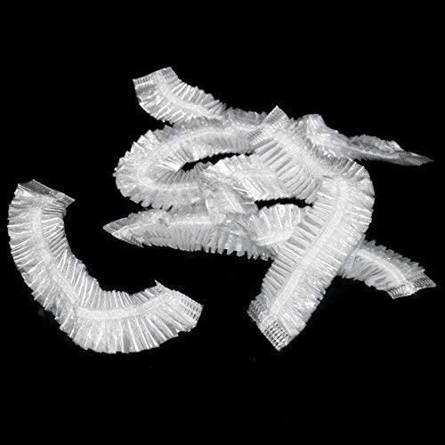 100 bonnets de douche, bonnets de douche jetables, Extra Large Bonnet de Soin des Cheveux Jetable Pour usage domestique, à l'hôtel,